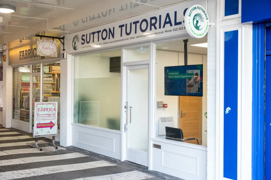 Sutton Tutorials 11+ tuition | Wylde Green